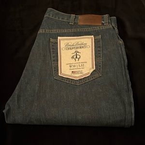 NWT Brooks Brothers Dark Wash Supima Cotton Denim